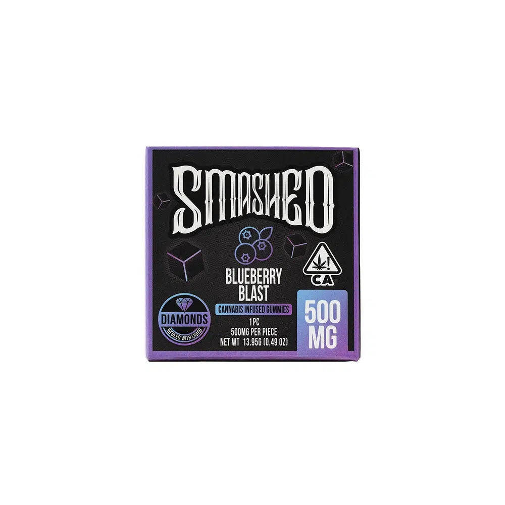 Smashed Liquid Diamond Infused Gummies 500 MG - Image 4